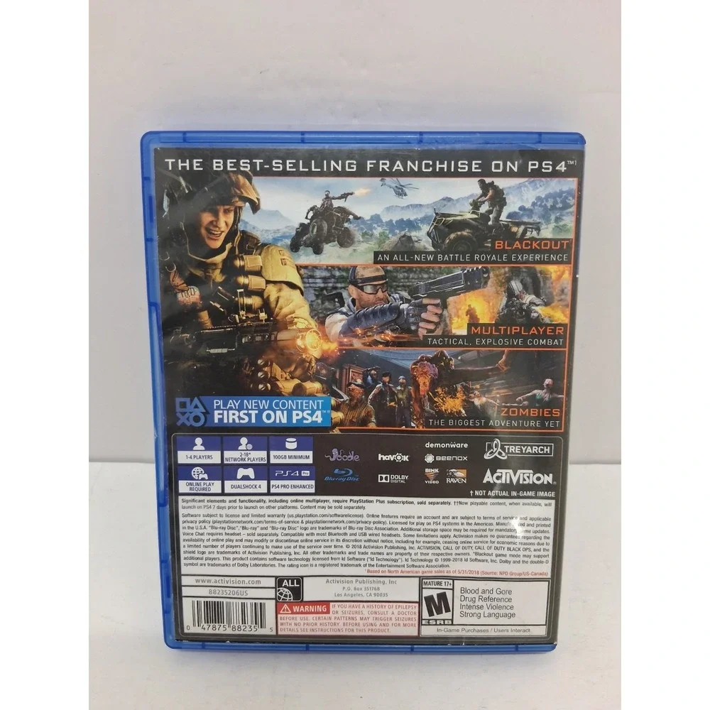 Call of Duty: Black Ops 4 - Sony PlayStation 4